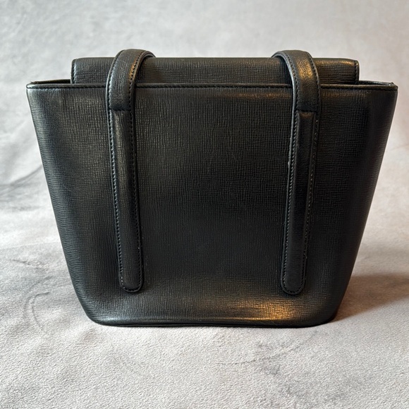 MCM Black Leather Tote Bag w COA - Picture 4 of 6